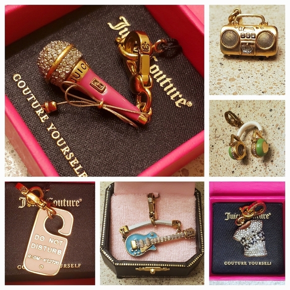 RARE Juicy Couture Fairytale Red Enchanted Apple Charm Forbidden Fruit Adam Eve - Picture 12 of 13